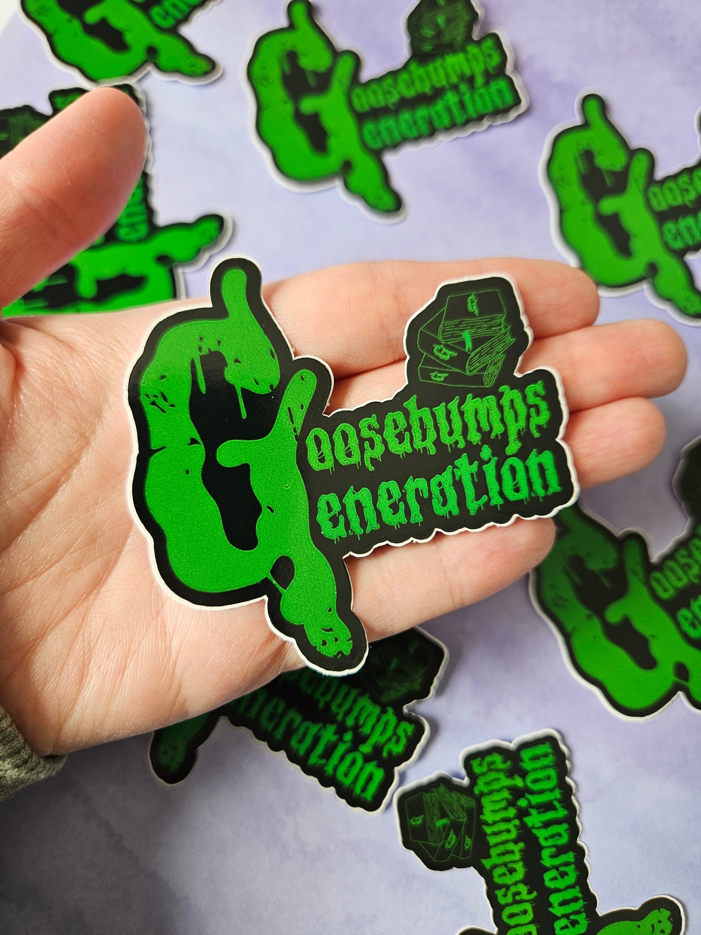 Goosebumps Generation Sticker