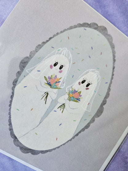 Mrs and Mrs Ghost Couple