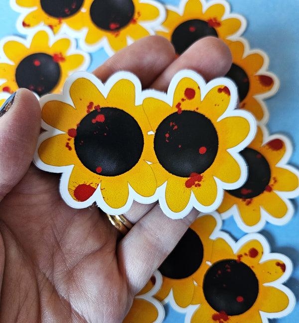 Terrifier 2 Sunglasses Sticker