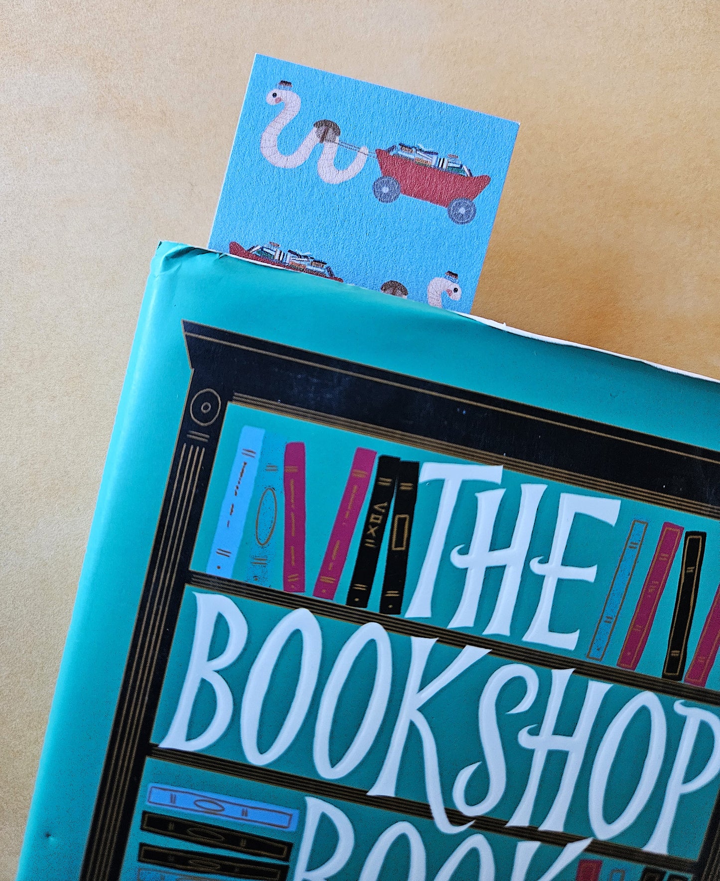 Bookworm Bookmark