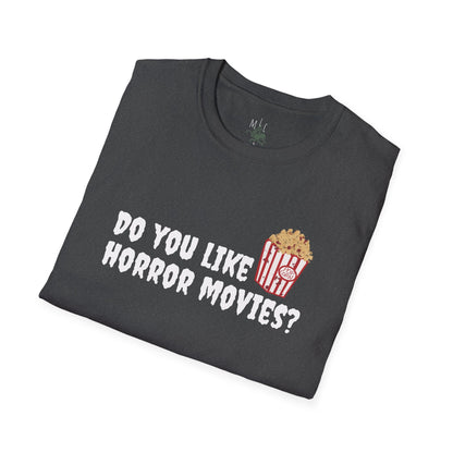 Do You Like Horror Movies? Blood Popcorn Unisex T-Shirt