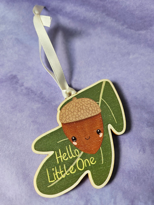 Acorn Wooden Hanging Decoration