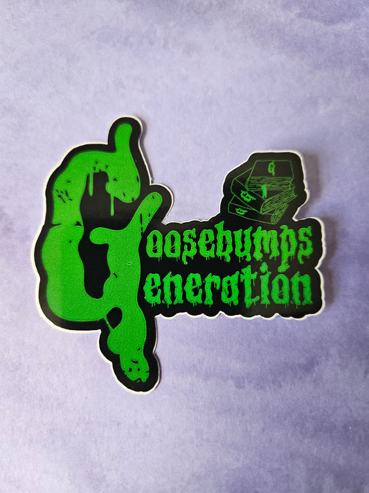 Goosebumps Generation Sticker