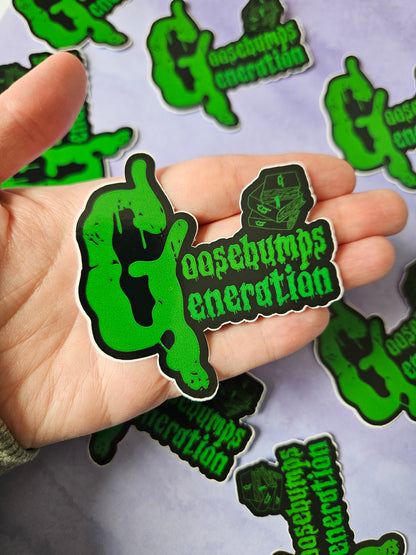 Goosebumps Generation Sticker