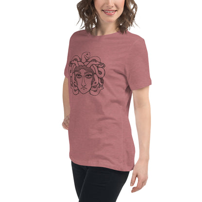 Medusa Hand Drawn Illustration T-Shirt Greek Mythology Graphic Tee