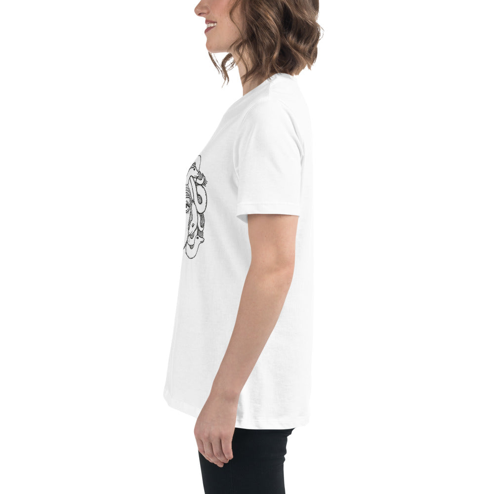 Medusa Hand Drawn Illustration T-Shirt Greek Mythology Graphic Tee